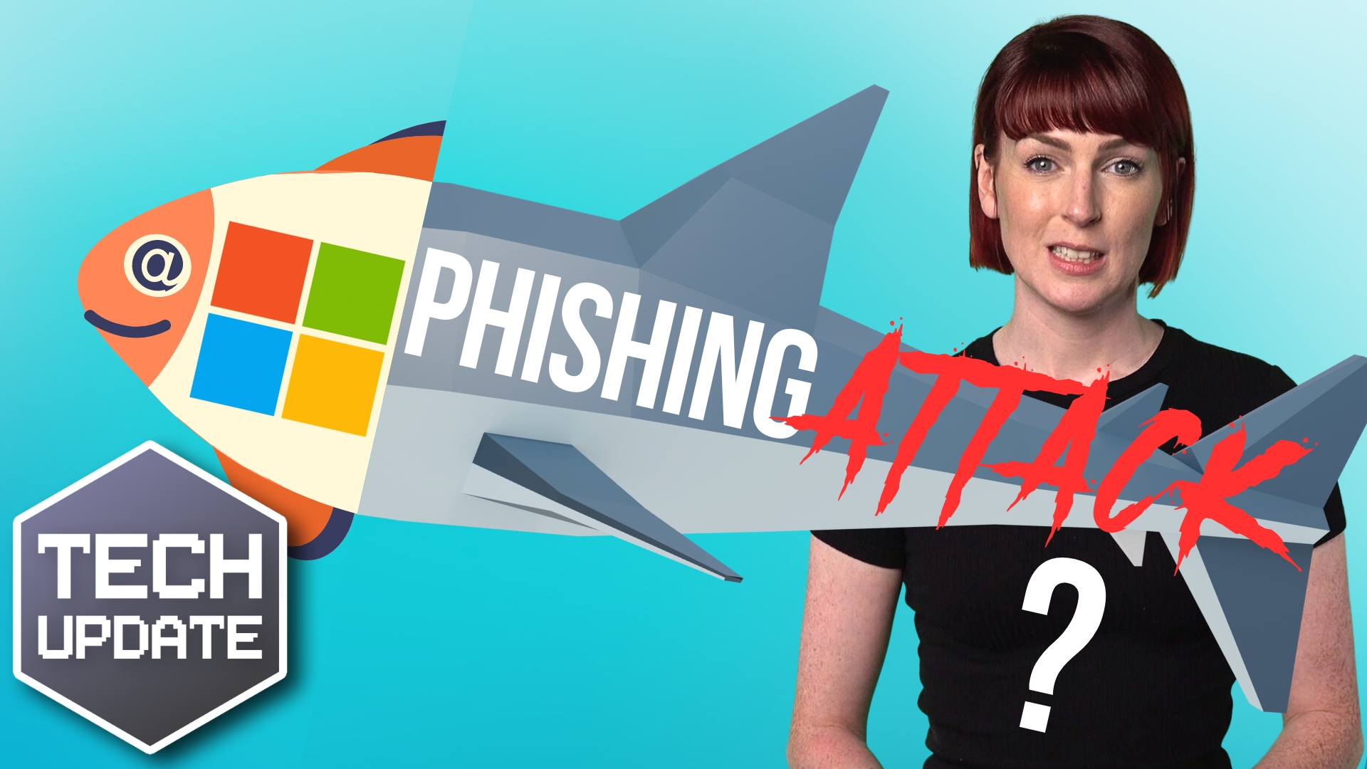 Illustration depicting protection against Microsoft phishing attacks