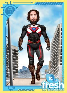 Matt Superhero Card