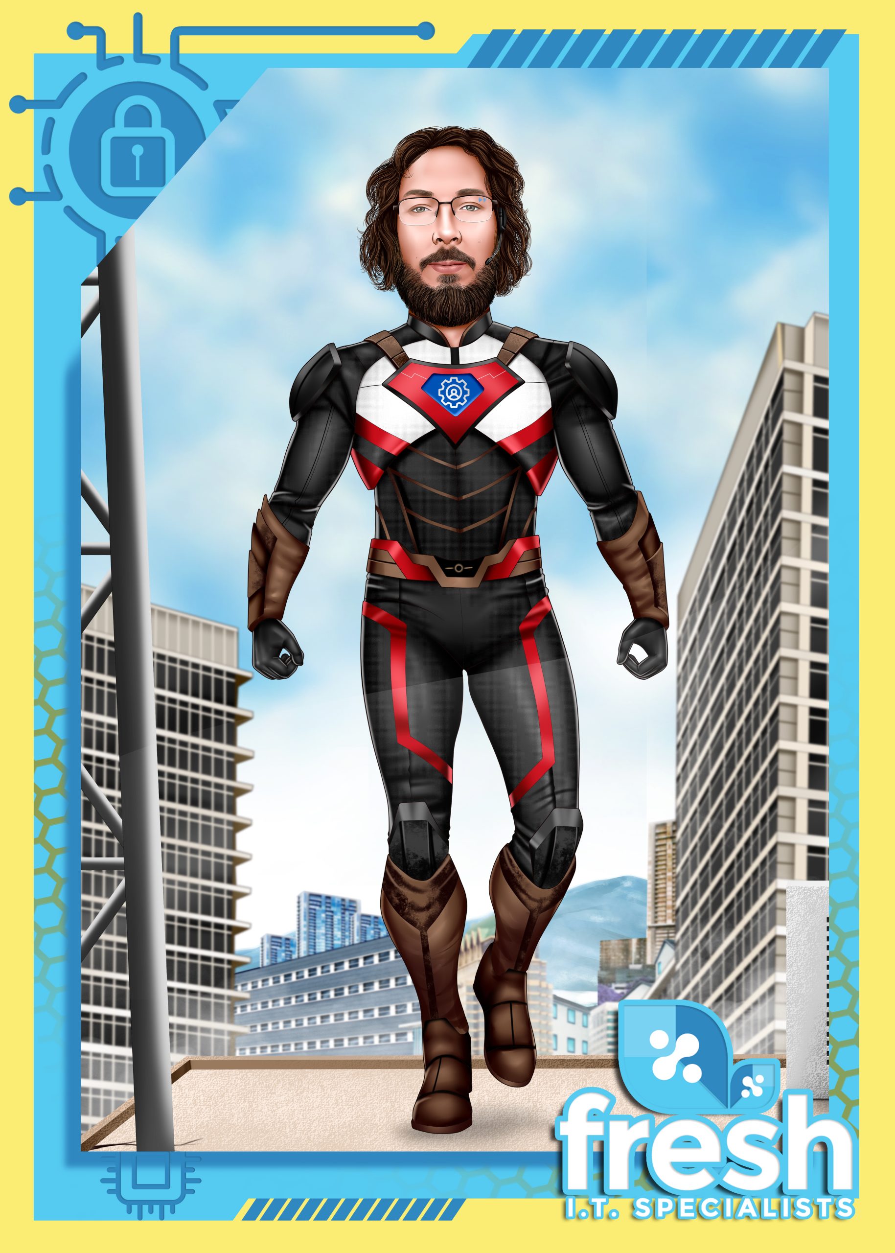 Matt Superhero Card